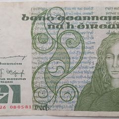 1981 Irish 1 Punt Pound Note
