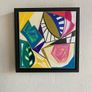 Framed Original Painting Art Deco inspired style Original Gift Image 5