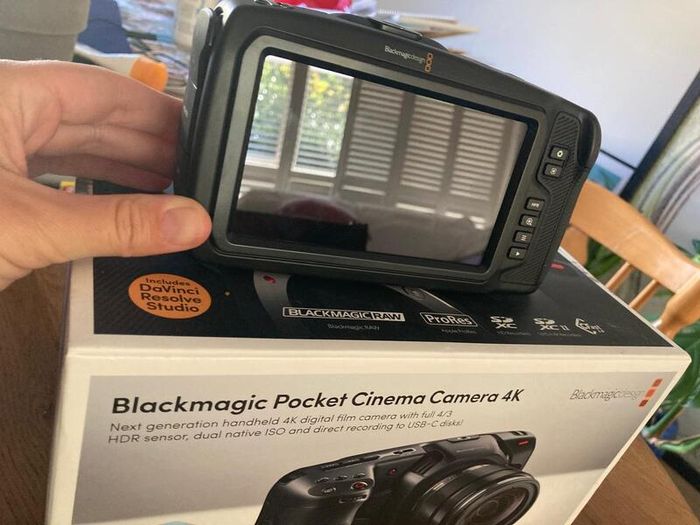 Black Magic Pocket Cinema Camera 4k