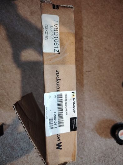 VW Brake Disc rear Polo and others