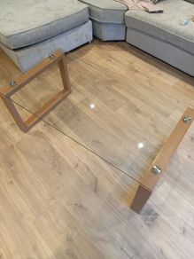 Glass Top Table