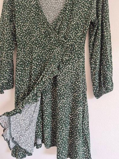 Green Floral Dress