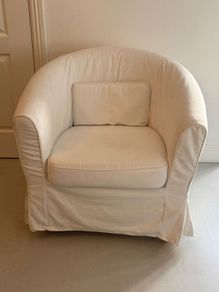 IKEA Tullsta Cream tub armchair