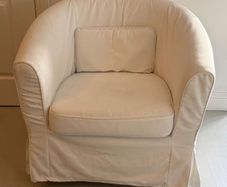 IKEA Tullsta Cream tub armchair