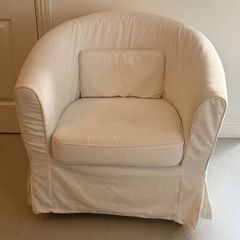 IKEA Tullsta Cream tub armchair