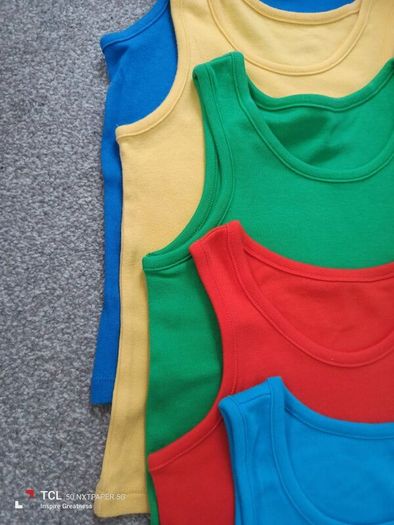 10x boy's vest/t-shirt. age 4/5