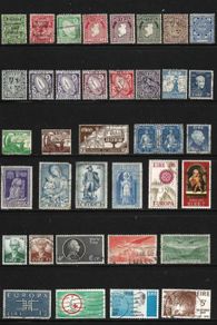 stamps of Ireland 80 pcs 1922-1991