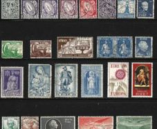 stamps of Ireland 80 pcs 1922-1991