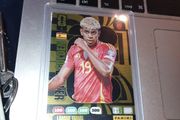 Lamine Yamal golden panini adrenalyn xl card