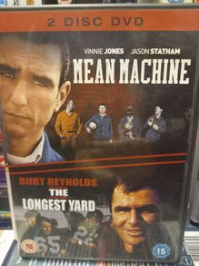 Mean Machine & The Longest Yard Double Dvd Vinnie Jones Burt Reynolds