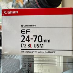 Canon24-70 F2.8 Lens