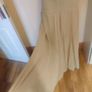 Lovely italian light grey maxi high waisted skirt size UK 14/16 EU42/44 Postage included Image 2