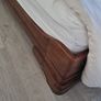 Mahogany Sleigh Double Bed Image 4