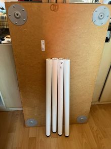 IKEA ADILS and LINNMON desk top with legs