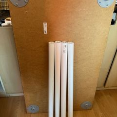 IKEA ADILS and LINNMON desk top with legs