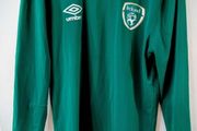 Rare Ireland Euro 2012 baselayer football jersey Umbro Lycra Mix xl mens