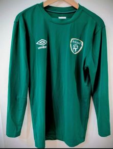 Rare Ireland Euro 2012 baselayer football jersey Umbro Lycra Mix xl mens