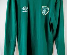 Rare Ireland Euro 2012 baselayer football jersey Umbro Lycra Mix xl mens