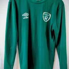 Rare Ireland Euro 2012 baselayer football jersey Umbro Lycra Mix xl mens