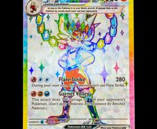 Cinderace EX 157/142 Full Art Ultra Rare Holo S&V Stellar Crown Pokemon Card