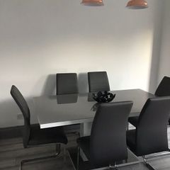 Dining table and chairs