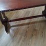Mahogony coffee table Image 4