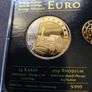 Prestige Ireland .999 Rhodium and 24k Gold Plated Coin Set 2002 + Proof Medal UNC Only 9,999 Set's Image 2