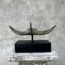 Manta Ray (33cm) - Patinated Bronze Image 7