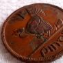 1949 Irish Penny. Image 5