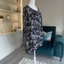 Ladies Black & White Short Sleeved Top from Kaffa Curve Size: UK 20 / EU 48 Image 10