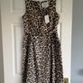 LK Bennett dress size 12 bnwt multi leopard print Image 3