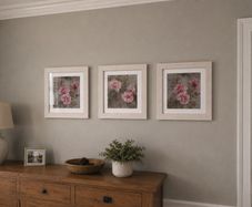 Set of 3 Framed Floral Wall Prints
