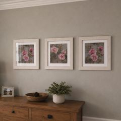 Set of 3 Framed Floral Wall Prints