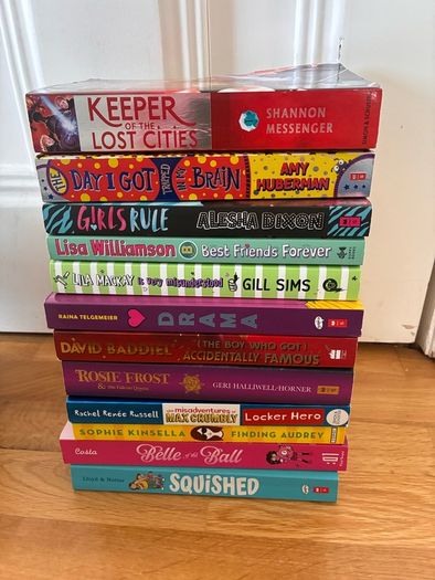 Girls age 10 book selection
