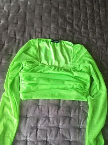Green size 14 top bt Prettylittlething