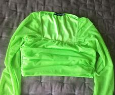 Green size 14 top bt Prettylittlething