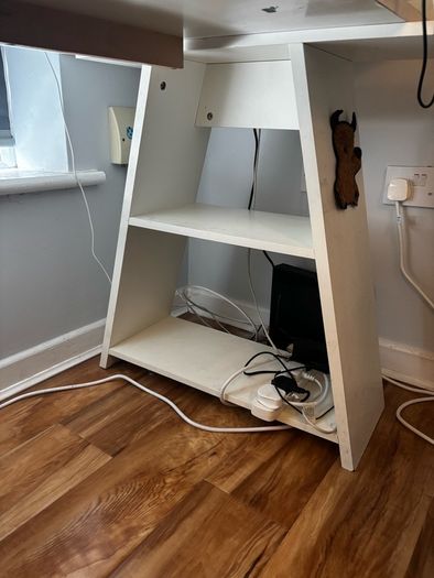 Ikea large desk glass top