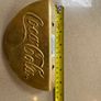 Coca Cola Brass Embossed Pub Gun Dispenser plaque Image 6
