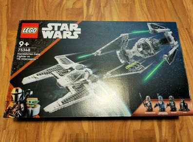 75348 Mandalorian Fang Fighter vs TIE Interceptor