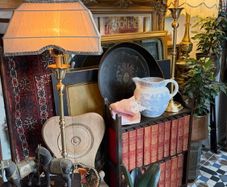 Superb Pair Heavy Lamps