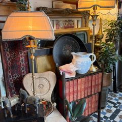 Superb Pair Heavy Lamps