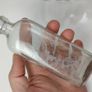 292 - Set of 5 Vintage Clear Glass Decorative Collectible Display Bottles Image 2
