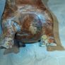 Hardwood Handcarved Pig Image 6