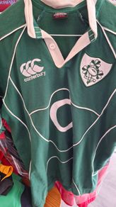 Vintage Ireland Official Canterbury Rugby Union Jersey (Youths 12 Years) FREE POST