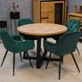 Vitos Pink Velvet Armchair Image 2