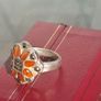 Vintage Sterling 925 Silver Ladies Ring Image 5
