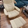 Ekornes Swedish leather recliner chair Image 5