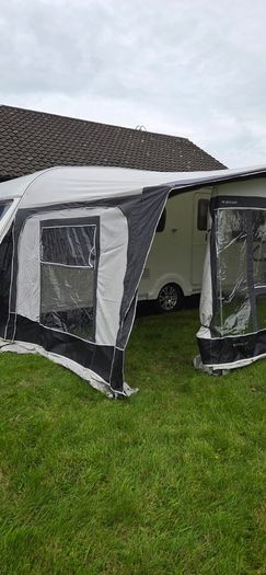 Caravan awning