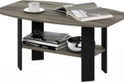 FREE EXPRESS SHIPPING Simple Design Coffee Table, Side Table, French Oak/Black