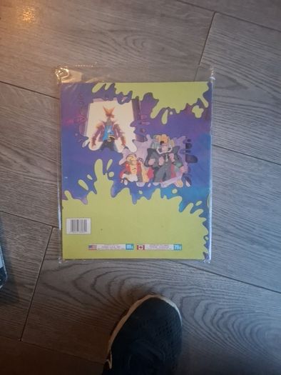 toxic crusaders sealed box 1991 100 packs of stickers and sealed sticker book